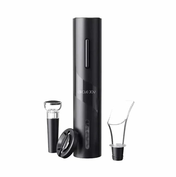 Svetleća zastakljena ruža + Električni otvarač za vino PAPAJA ROMANTIC COMBO