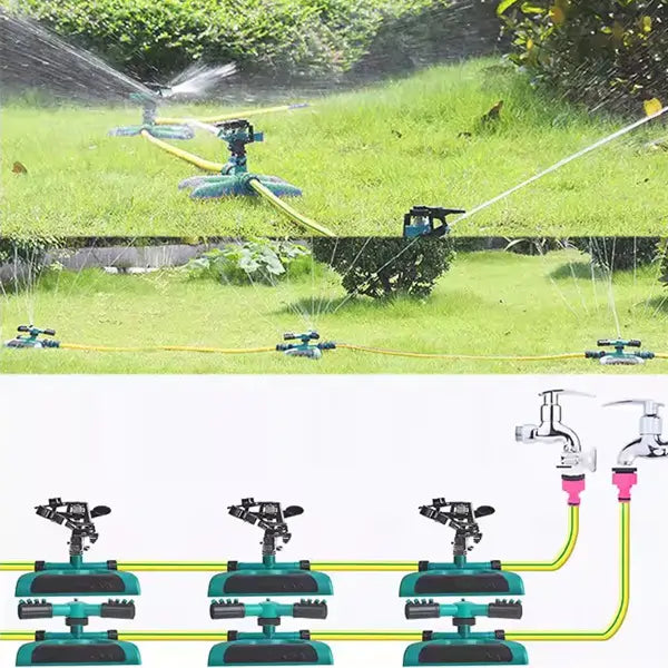 Prskalica za baštu automatska rotirajuća 360°