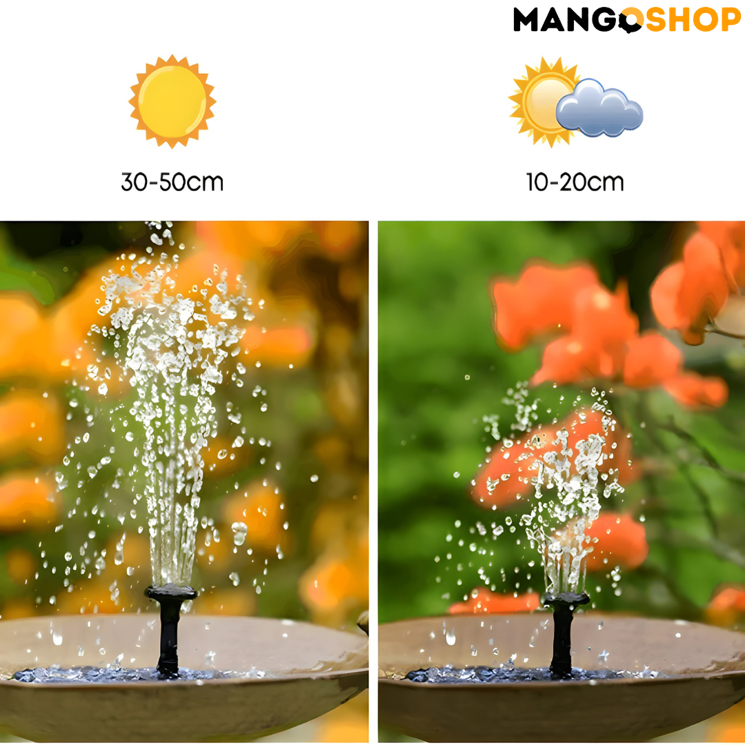 Magična solarna fontana