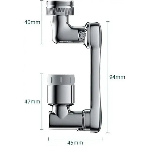 Zglobni univerzalni nastavak za česmu