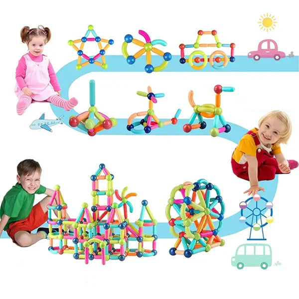 Magnetni set štapića i kugli