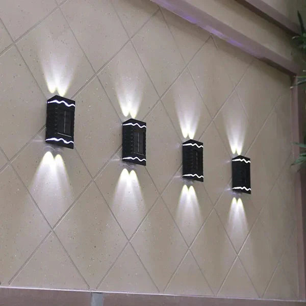 Solarne zidne lampe - 4 komada